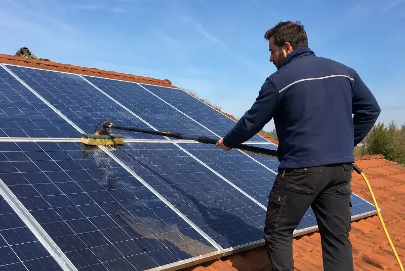 Nettoyage et entretien de panneaux solaires à Saint-Jean-de-Marcel
